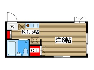 ヴァンテ蒔野の物件間取画像